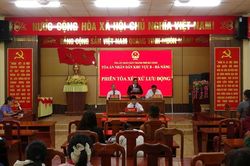 Phối hợp tổ chức phiên tòa xét xử lưu động, tuyên truyền pháp luật