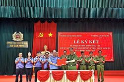 VKSND tỉnh Ninh Bình ký kế hoạch phối hợp công tác với Trại giam Nam Hà giai đoạn 2026 - 2030