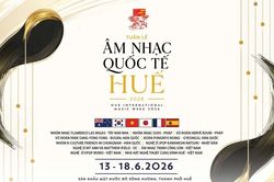 Tuần lễ Âm nhạc quốc tế Huế 2026: Vũ điệu đa sắc màu bên dòng sông Hương