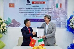 Minh Đăng Group đầu tư 3,5 triệu EUR mua công nghệ Italy để chế biến cà phê