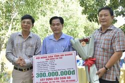 Khởi công xây dựng cầu giao thông nông thôn Soài So tại xã Tri Tôn