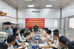 Kiểm tra công tác nghiệm thu dự án di chuyển cơ quan Bộ Tư lệnh Vùng Cảnh sát biển 2