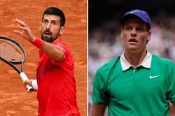 Djokovic và Sinner khác nhánh đấu ở Roland Garros