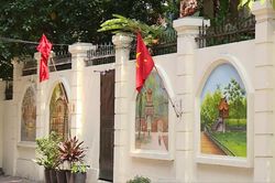 Tranh tường bích họa làm đẹp ngõ phố