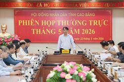 Bí thư Tỉnh ủy, Chủ tịch HĐND tỉnh Phan Thăng An chủ trì họp phiên thường kỳ tháng 5/2026