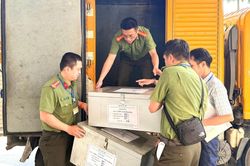 Vận chuyển, bàn giao, bảo quản đề thi tại 117 điểm thi tuyệt đối an toàn