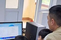 Học sinh Pa Cô tự tin bước vào thế giới số