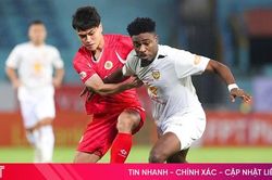 Hồng Lĩnh H&agrave; Tĩnh hưng phấn tiếp đ&oacute;n t&acirc;n vương C&ocirc;ng an H&agrave; Nội FC