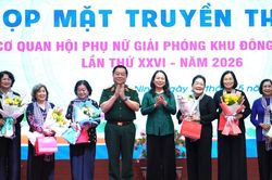 Xúc động buổi Họp mặt Hội Phụ nữ giải phóng Khu Đông Nam bộ