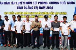 Lễ phát động toàn dân tập luyện môn bơi phòng, chống đuối nước năm 2026