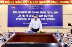 Kiểm tra đ&ocirc;n đốc vận h&agrave;nh th&ocirc;ng quan tập trung tại Hải quan khu vực III từ 1/6/2026