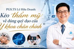 PGS.TS Lê Hữu Doanh: 'Kéo thẩm mỹ về đúng quỹ đạo của Y khoa chân chính'
