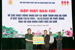 Hội Nạn nhân chất độc da cam/dioxin Việt Nam: Lan tỏa nghĩa tình, khẳng định trách nhiệm xã hội