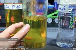 Các chủ xe lan truyền cách tách cồn khỏi xăng E10, chuyên gia cảnh báo rủi ro