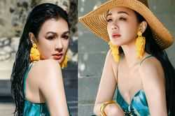 Chung Lệ Đề tuổi 55 vẫn hở bạo, được chồng kém 12 tuổi cưng chiều