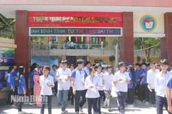 Kỳ thi tuyển sinh lớp 10 THPT, năm học 2026-2027: Các thí sinh hoàn thành bài thi môn Toán