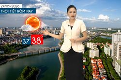 Dự báo thời tiết tối | 24/05/2026