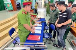 C&ocirc;ng an x&atilde; T&acirc;n An Hội: Quyết liệt với tội phạm, vi phạm ph&aacute;p luật về vũ kh&iacute;, vật liệu nổ