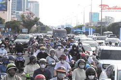TPHCM: Nút giao Điện Biên Phủ ùn ứ nhẹ sau phân luồng