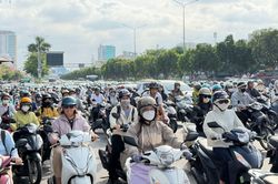 Vòng xoay Điện Biên Phủ - Nguyễn Bỉnh Khiêm ùn ứ ngày đầu tuần
