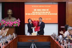 C&ocirc;ng bố quyết định bổ nhiệm Thứ trưởng Bộ VHTTDL Nguyễn Huy Dũng