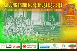 Chương trình nghệ thuật đặc biệt về Chủ tịch Hồ Chí Minh đến với Phú Thọ