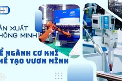 Sản xuất thông minh để ngành cơ khí chế tạo vươn mình