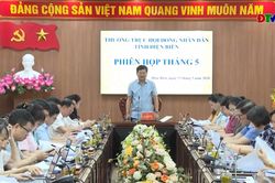 Thường trực Hội đồng nhân dân tỉnh họp phiên tháng 5