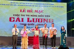 Cà Mau đoạt 2 giải tại Cuộc thi Tài năng diễn viên Cải lương toàn quốc năm 2026