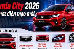 Honda City 2026 nâng cấp diện mạo, giá từ hơn 330 triệu đồng