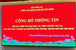 Công an TP.HCM công bố thông tin về vụ người nước ngoài bị bắn tử vong trên phố