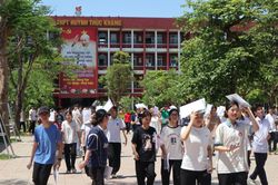 Thí sinh Nghệ An phấn khởi hoàn thành với đề Ngữ Văn và Tiếng Anh