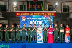 Hải đoàn Biên phòng 48 tổ chức Hội thi Cán bộ Đoàn giỏi và Tuyên truyền viên trẻ năm 2026