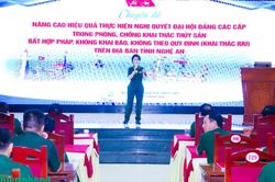 Nữ qu&acirc;n nh&acirc;n Bi&ecirc;n ph&ograve;ng lan tỏa nhiệt huyết nơi tuyến đầu