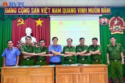 K&yacute; kết quy chế phối hợp trong giải quyết nguồn tin về tội phạm
