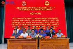 VKSND Khu vực 3, tỉnh Lâm Đồng tuyên truyền Nghị quyết 205