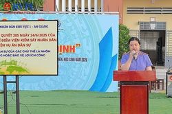 VKSND Khu vực 1, tỉnh An Giang tuyên truyền Nghị quyết 205