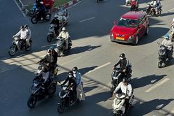 Chùm ảnh: Hà Nội trong 'chảo lửa'