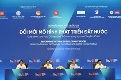 Đổi mới mô hình phát triển đất nước dựa trên khoa học công nghệ, đổi mới sáng tạo
