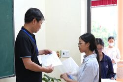 Kỳ thi tuyển sinh vào lớp 10 diễn ra an toàn, nghiêm túc