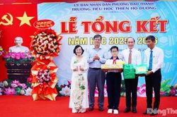 Trường Tiểu học Thiên Hộ Dương: Đạt nhiều thành tích trong công tác giáo dục, bồi dưỡng học sinh