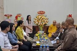 Đồng Tháp: Thăm, chúc mừng Ban Trị sự Giáo hội Phật giáo Việt Nam tỉnh nhân Đại lễ Phật đản