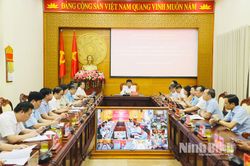 Hội nghị khảo sát trực tuyến sơ kết 1 năm vận hành mô hình tổ chức tổng thể của hệ thống chính trị, mô hình chính quyền địa phương 2 cấp