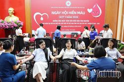 Tiếp nhận 470 đơn vị máu tại Ngày hội hiến máu đợt I năm 2026