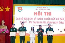 Hội thi c&aacute;n bộ Đo&agrave;n giỏi, tuy&ecirc;n truyền vi&ecirc;n trẻ Sư đo&agrave;n 304