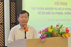 Nâng cao nghiệp vụ xử lý vi phạm trong lĩnh vực đê điều, phòng chống thiên tai