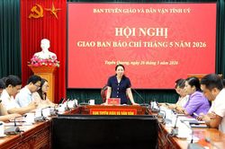 Báo chí cần làm tốt vai trò tuyên truyền để tạo đồng thuận trong Nhân dân