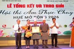 Trao 27 giải tại hội thi 'Ẩm thực chay Huế mở rộng'