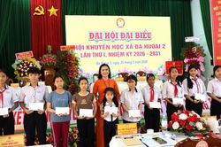 Hội Khuyến học x&atilde; Đạ Huoai 2 (L&acirc;m Đồng): Khởi sắc phong tr&agrave;o khuyến học sau s&aacute;p nhập đơn vị h&agrave;nh ch&iacute;nh