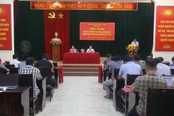 Tổ đại biểu số 13 HĐND tỉnh tiếp xúc cử tri xã Bảo Lâm, Lý Bôn